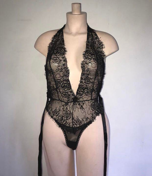 BODYSUIT DENTELLE NOIRE REF: SALY